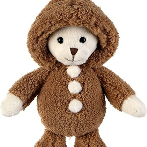 dilly‎ dudu 11 inches Teddy Bear with Hoodie Stuffed Animal Plush